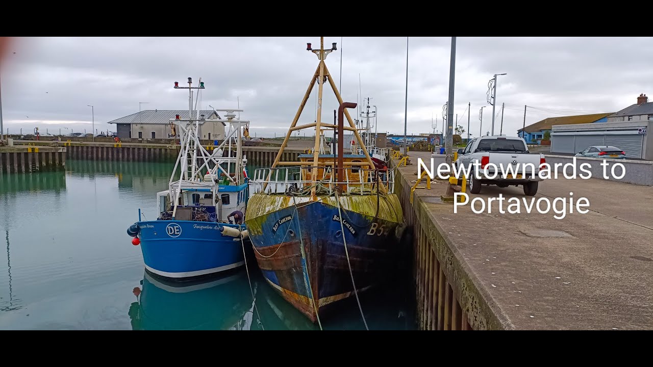 Newtownards to Portavogie Drive 4K