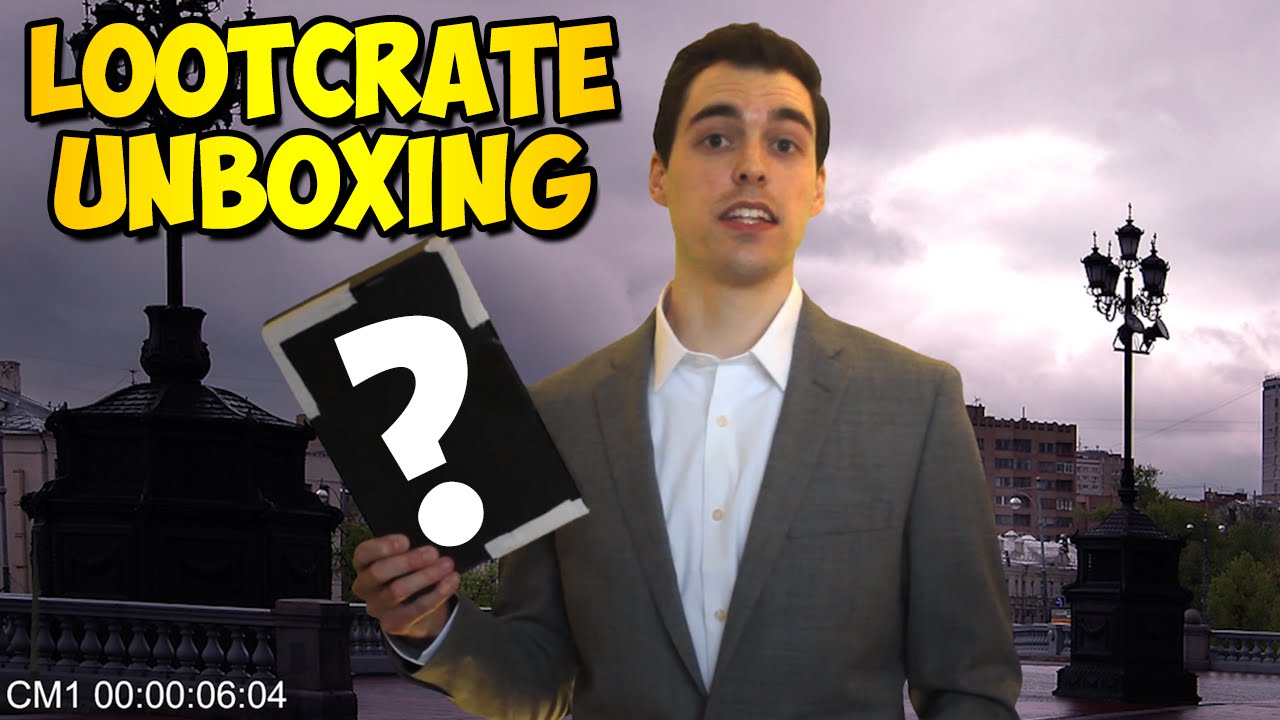 LOOTCRATE UNBOXING, FROM RUSSIA!