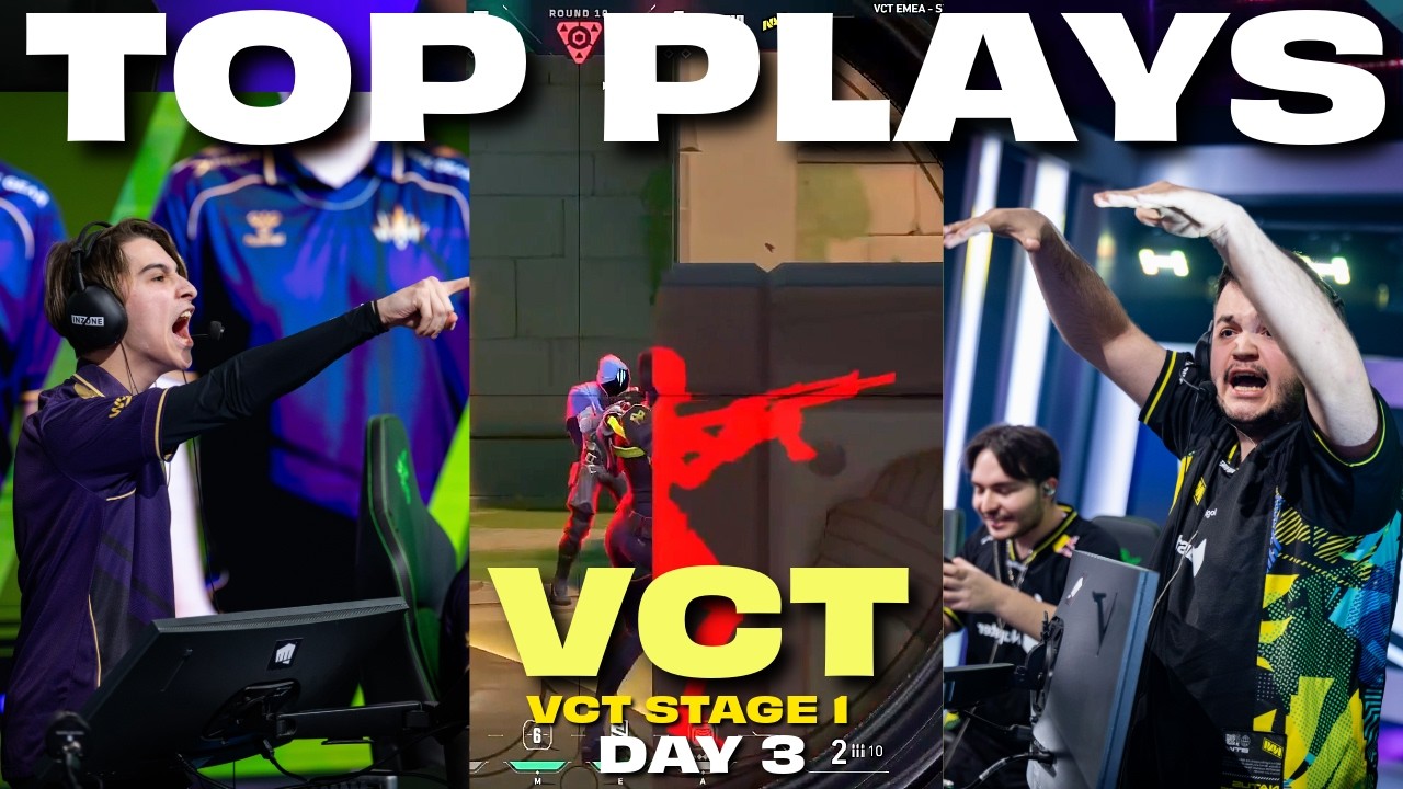 Top VCT Plays of the Day #3 |  Valorant VCT 2026 Stage 1