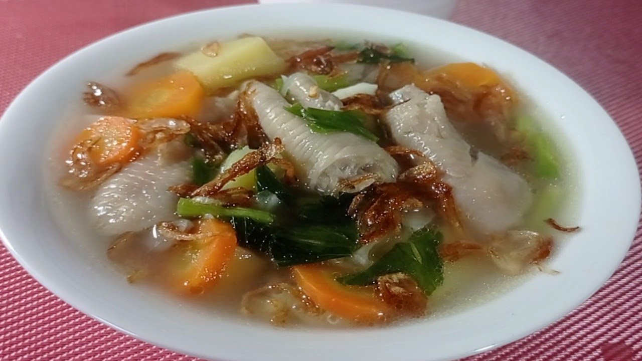 Cara Membuat SOP CEKER AYAM Yang Enak Gurih Dan Simpel