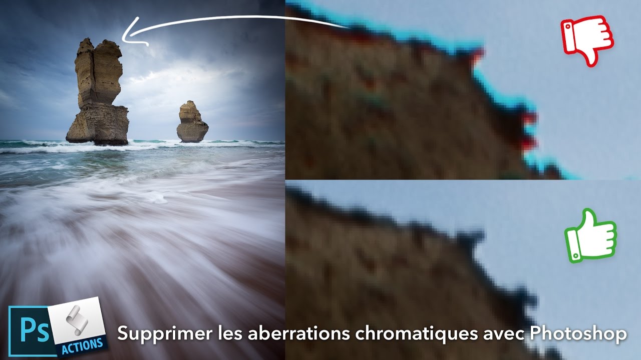 Supprimer les aberrations chromatiques avec Photoshop !
