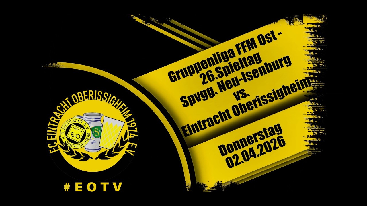 Spvgg. Neu-Isenburg - Eintracht Oberissigheim | Fu&szlig;ball-Highlights Gruppenliga FFM Ost | 26.Spieltag