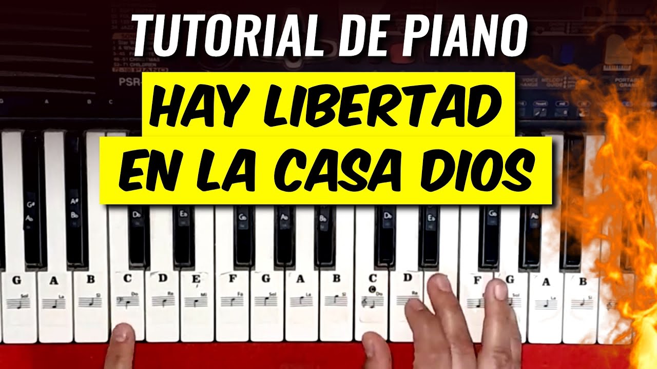 Cómo Tocar Hay Libertad | Art Aguilera | Tutorial de Piano Fácil