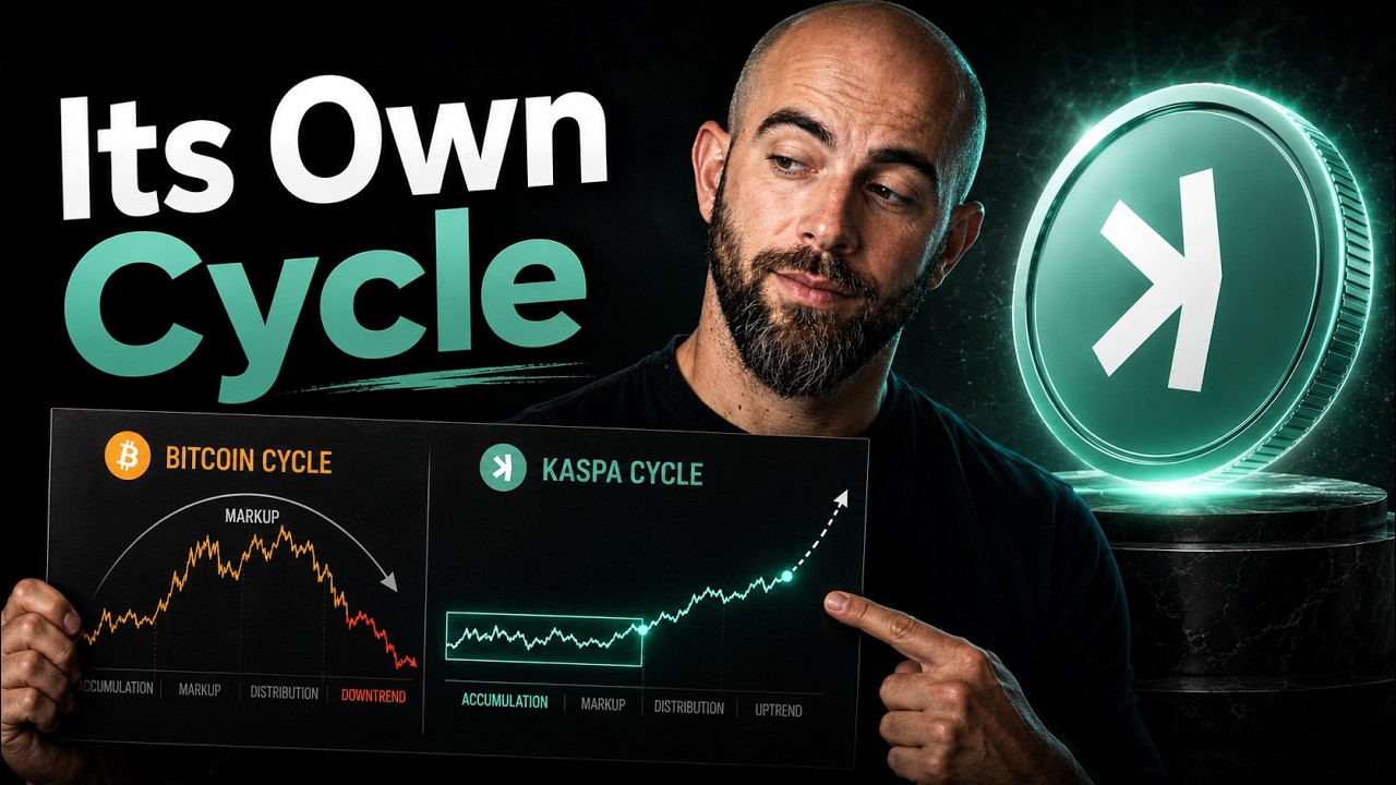 Kaspa Has Its Own Cycle. Here's the Proof.