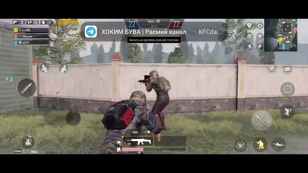 Bollar bizham pubg mobile oʻyini ni oʻynab boshladik