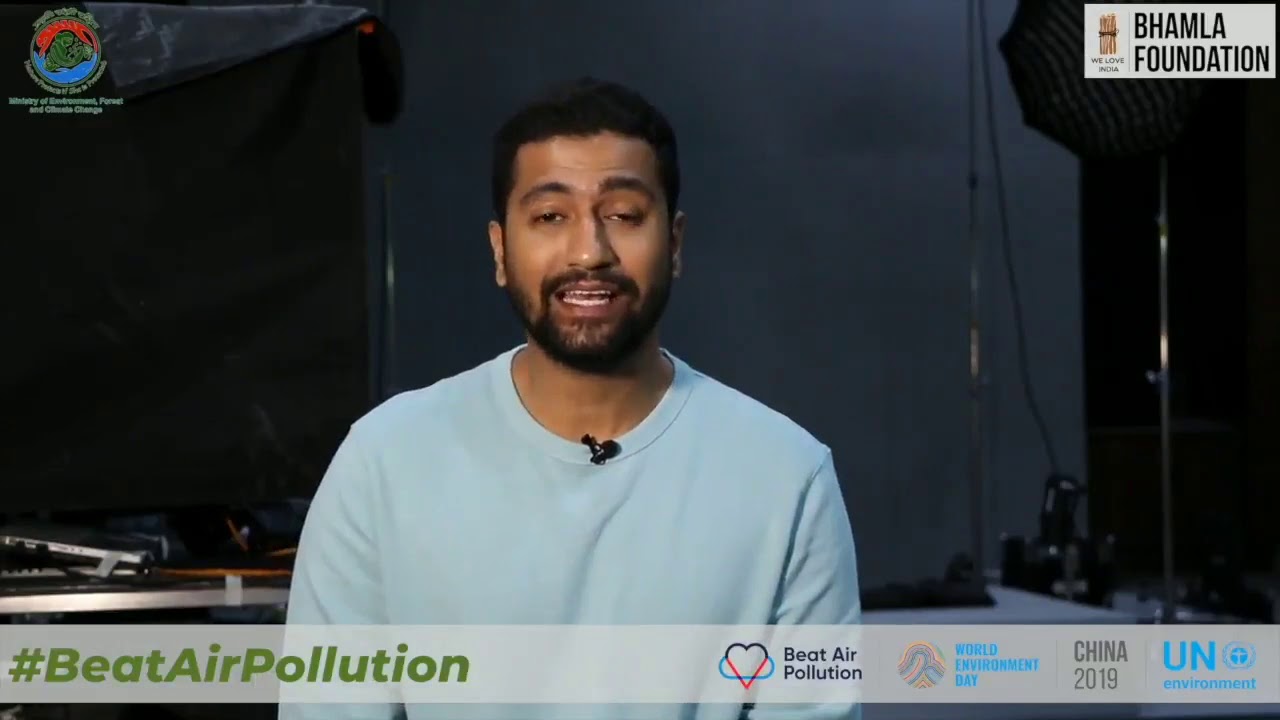 Clean air is a basic Human Right: Vicky kaushal