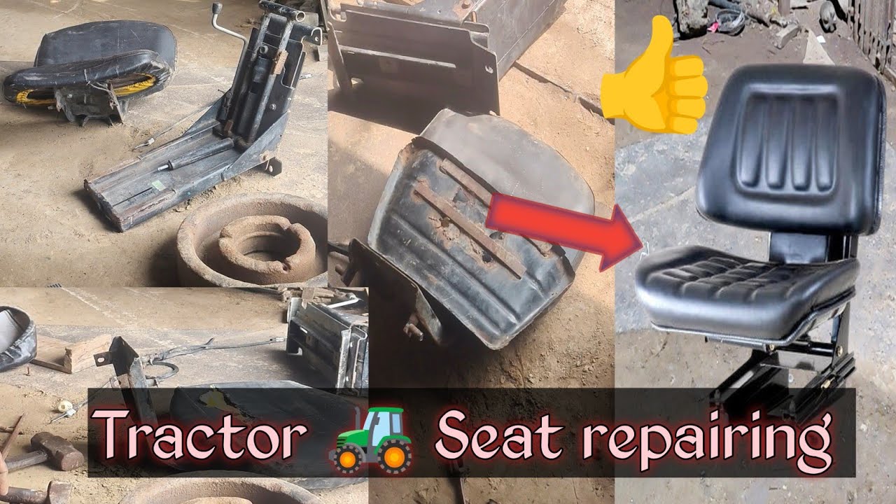 🚜🚜Tractor seat repairing 😎 | How to repair tractor seat 🛠️🛠️ #viral #trending #video #repairing 