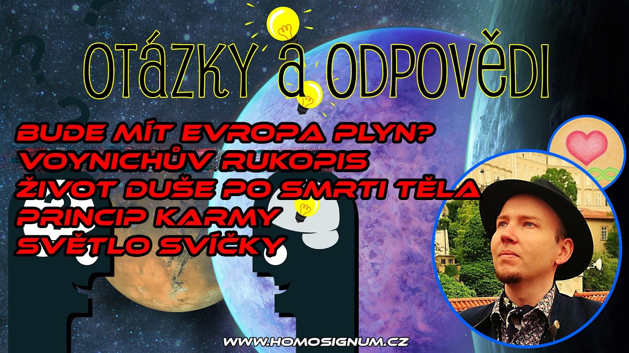 Ot&aacute;zky a odpovědi #04 Voynichův rukopis