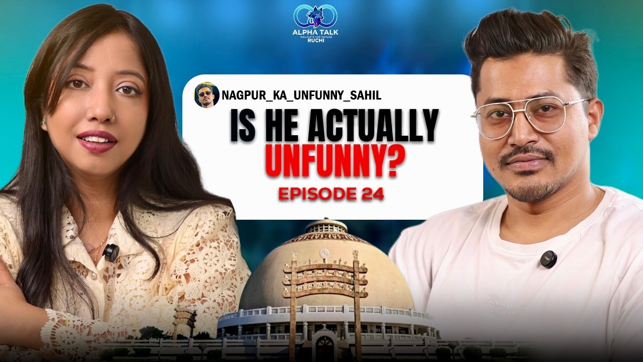 “Username Unfunny… But He’s Viral 😂 | Nagpur Ka Unfunny Sahil | Alpha Talk with Ruchi”