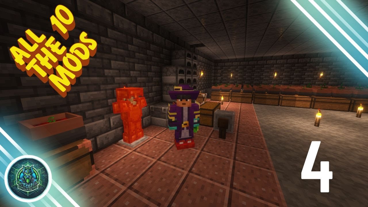 Underground Mystical Agriculture Progress ATM 10 - E4