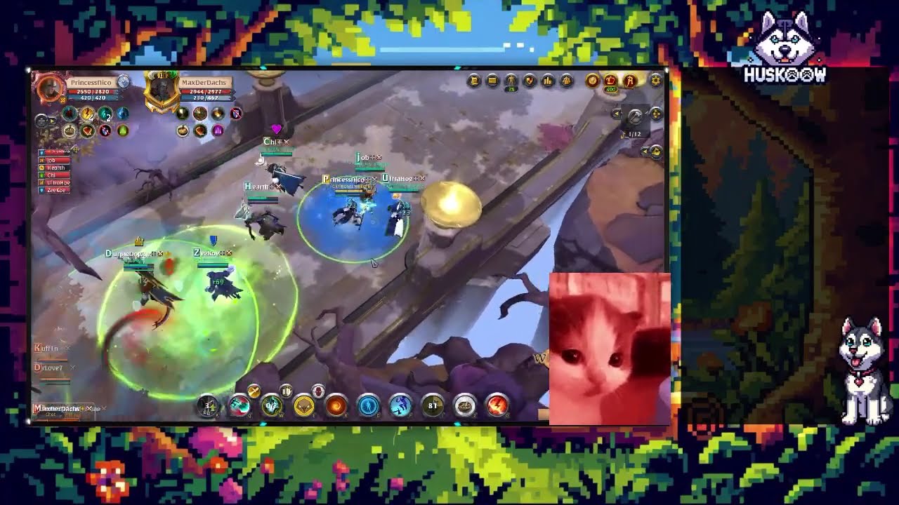 Albion online Ava Roads fight || Lightcaller POV || Royal Rejects