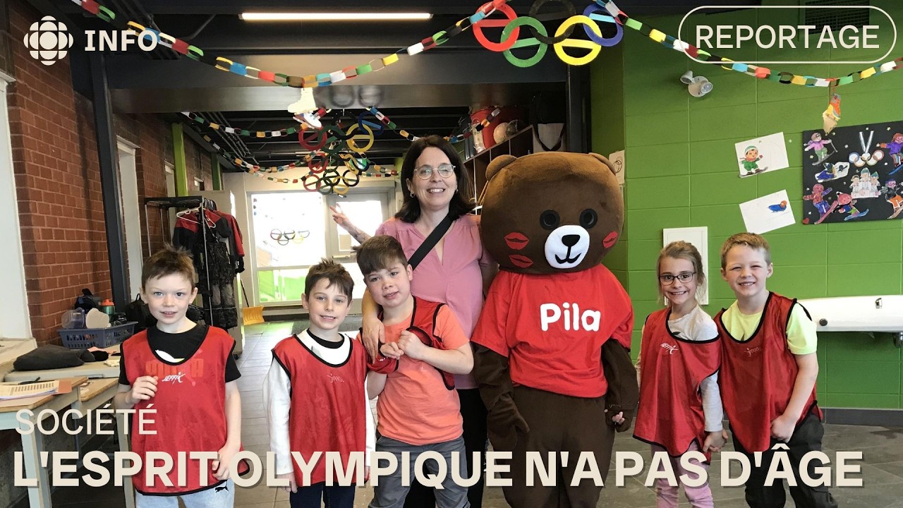 L'esprit olympique n'a pas d'âge : un service de garde vit au rythme de l'événement