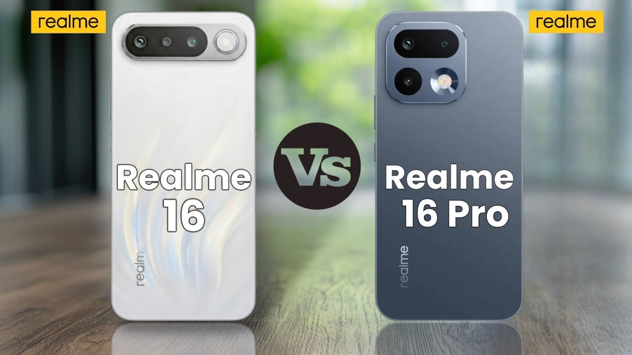 Realme 16 VS Realme 16 Pro #realme #smartphone #comparison #specifications #review 