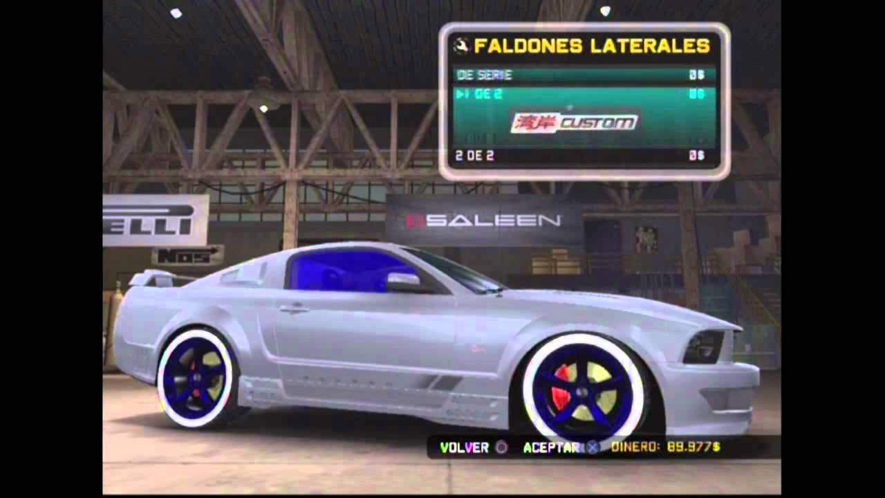 tuneando cohces 1 | Saleen S302 extreme | midnight club LA | PS3