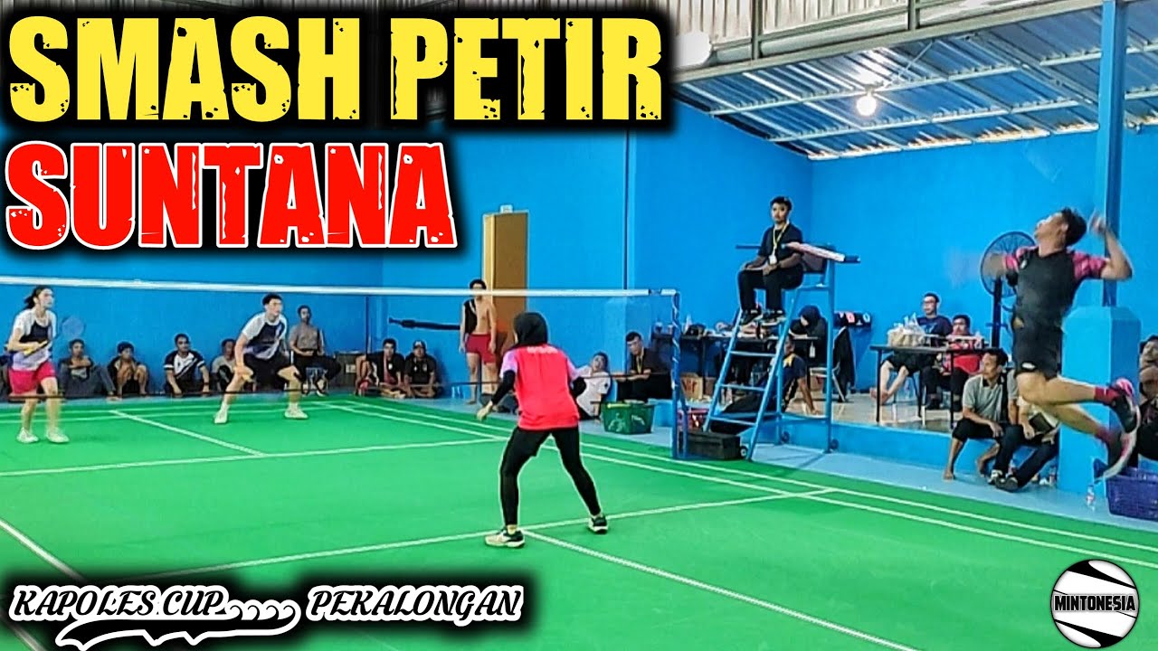 SUNTANA SMASH PETIR❗SUNTANA/ZERLYIN VS MICHAEL/NATALIE || KAPOLRES CUP 2024 PEKALONGAN