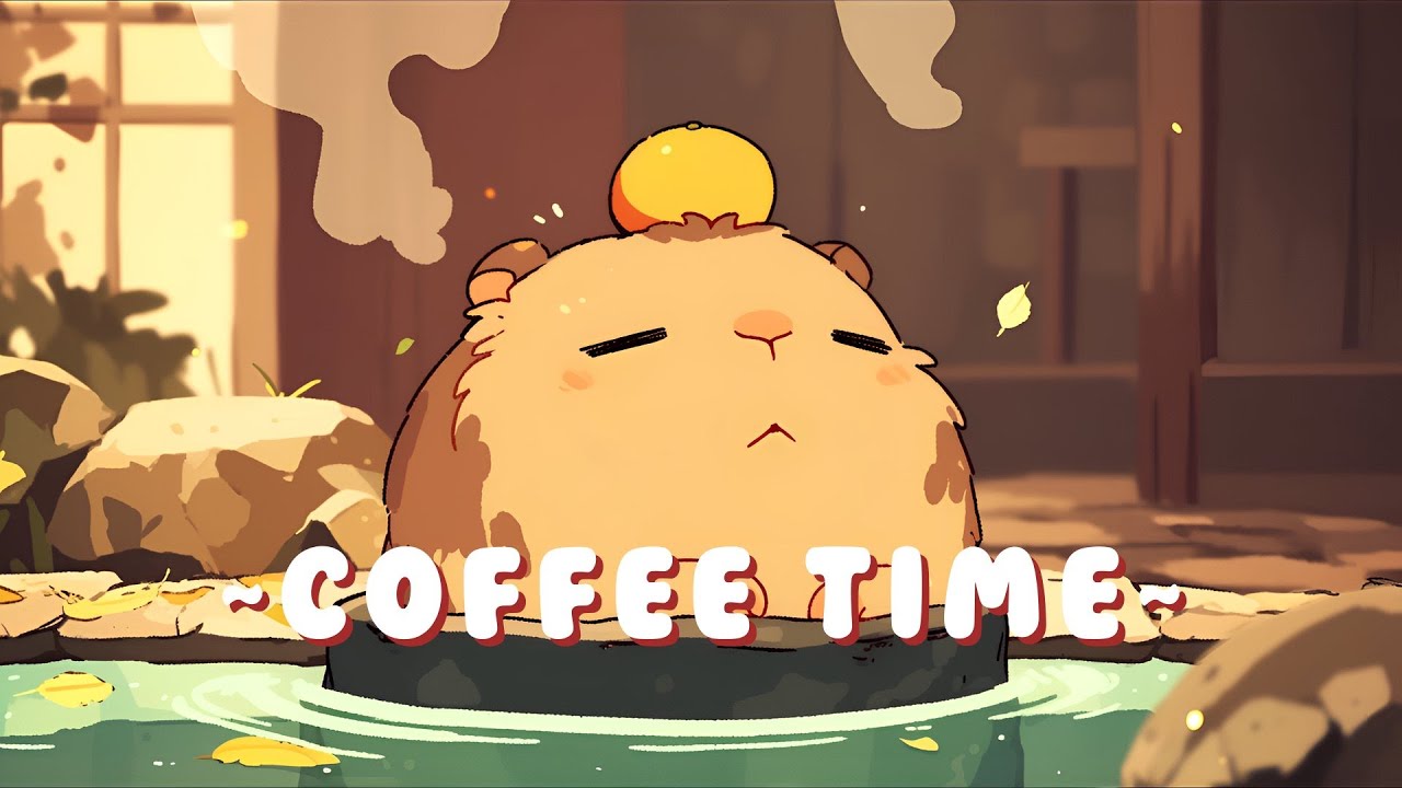 [Long Session] Capybara Study Beats - Japanese-inspired Lofi Collection ~ Warm Feelings ~ 🦫 ✨ 🌙