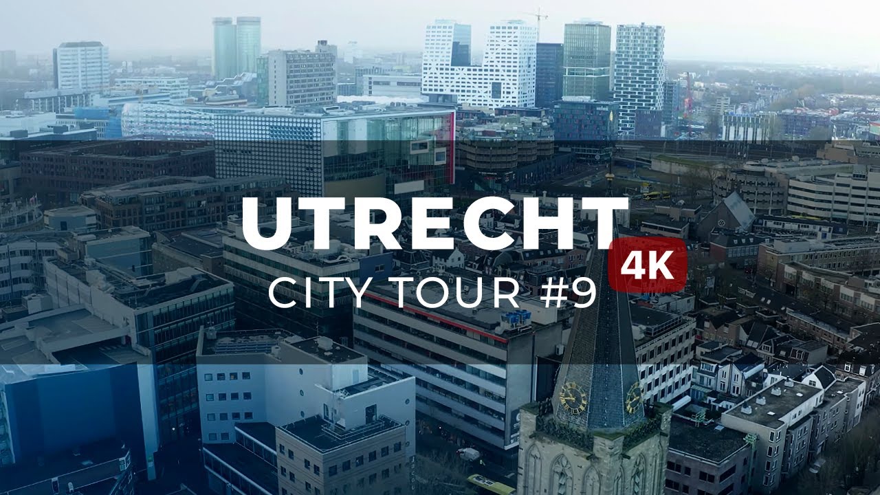 (Drone 4K) Utrecht - City Tour #9