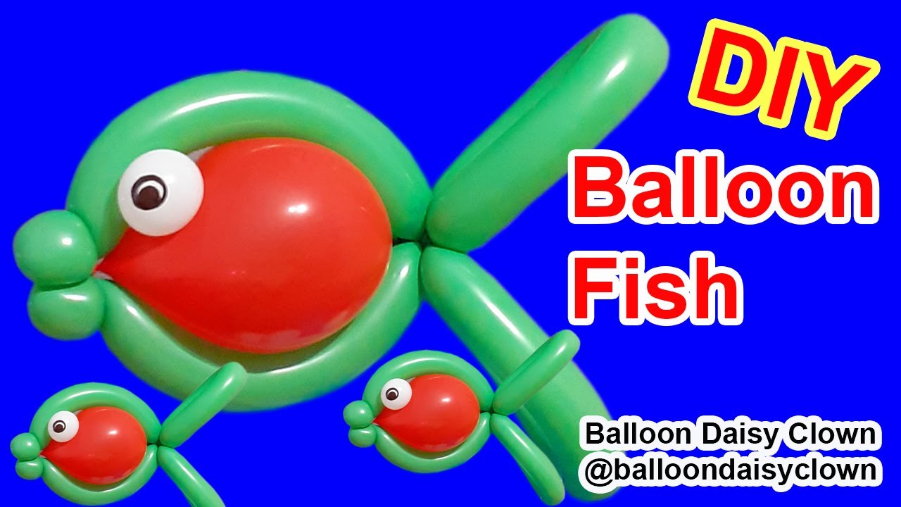 Balloon Animals - Fish TUTORIAL