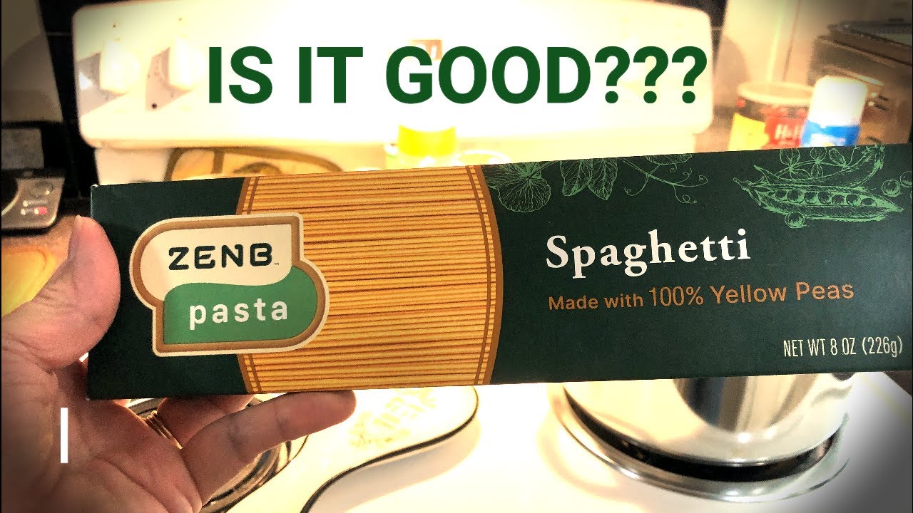 IS ZENB PASTA GOOD? SPAGHETTI REVIEW