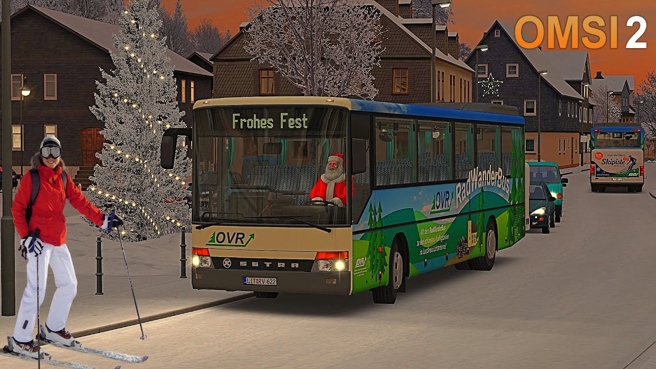 OMSI 2 - Ski- und Wanderbus | Weihnachten in Thüringer Wald🎄| Ski-Mod für Thüringer Wald🎅🎁