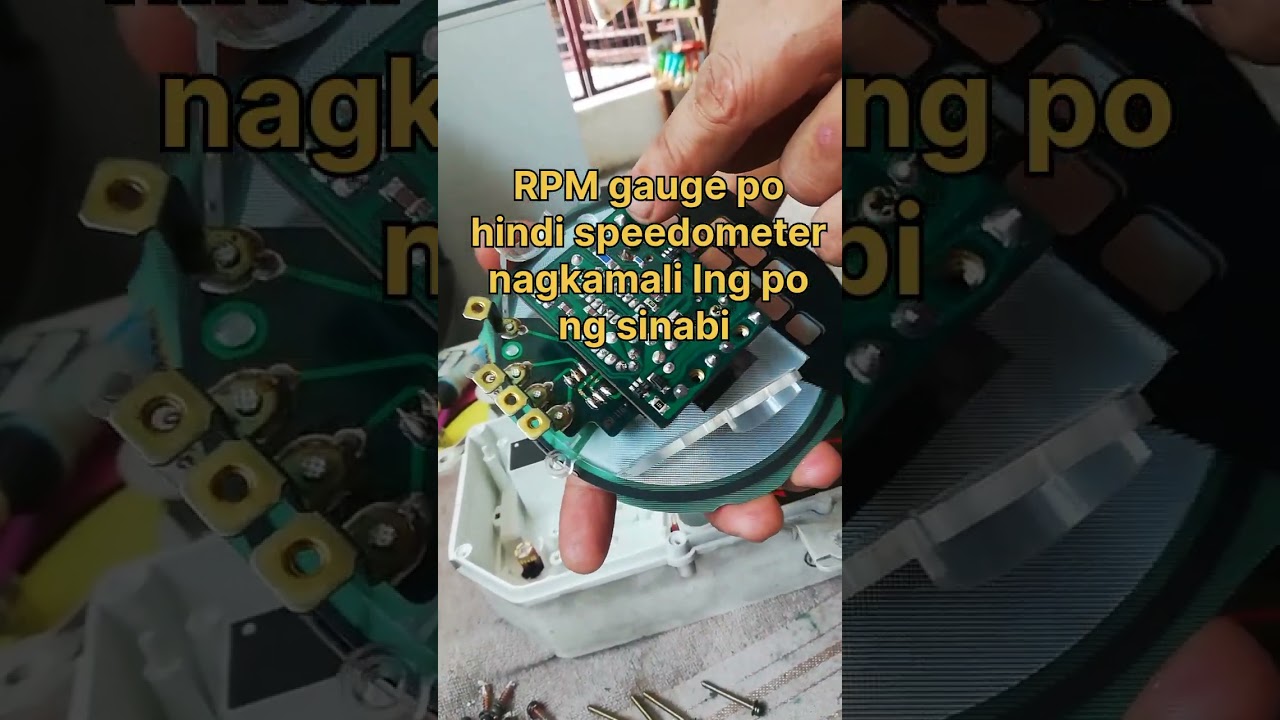 Mitsubishi Pajero speedometer and RPM Gauge not working/ito ang dahilan #viewers #subscribers