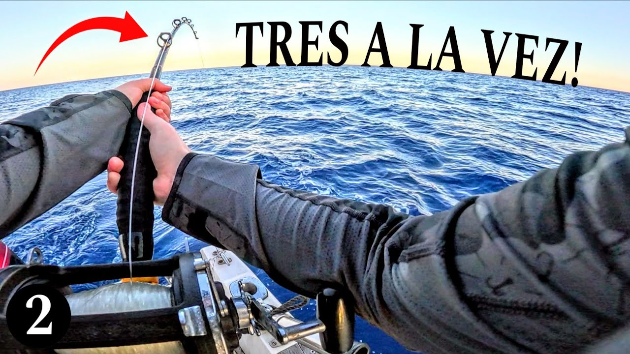 NOS PICAN 3 ATUNES LISTADOS a la VEZ 🐟🐟🐟 ¡EL TUYO es MÁS GRANDE! Episodio 2