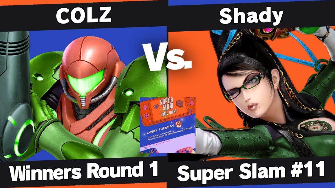 Super Slam 11 - COLZ (Samus, Wii Fit Trainer) vs Shady (Bayonetta) - Winners Round 1