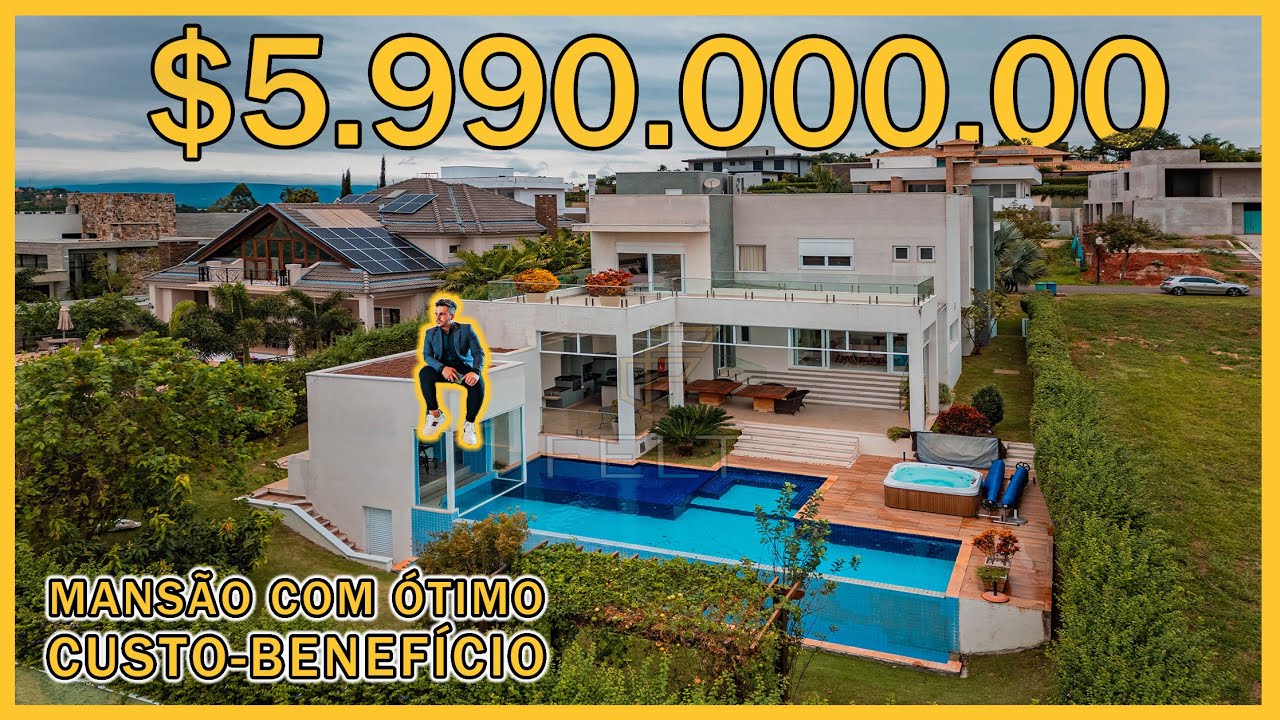 MANSÃO DE R$5.990.000,00 NO INTERIOR DE SÃO PAULO   ESPETACULAR E COM PRECO INCRIVEL