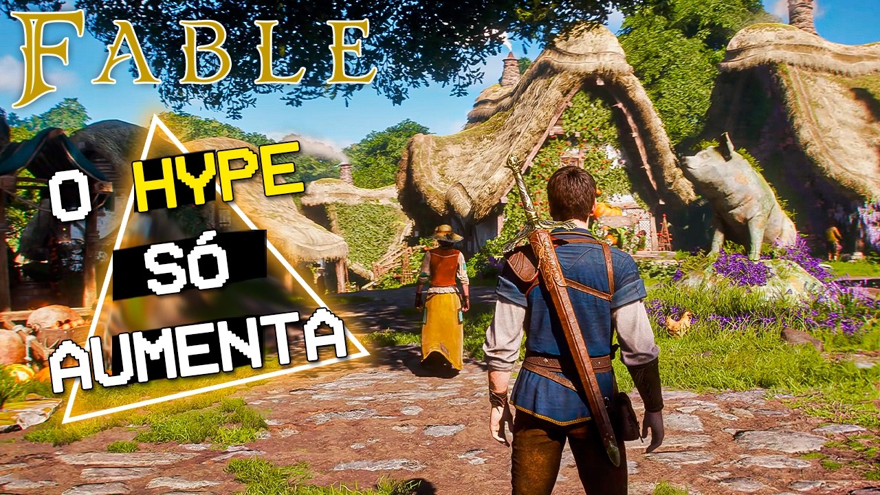 30 MINUTOS de GAMEPLAY de FABLE e estou SEM PALAVRAS! MUITO MANEIRO!