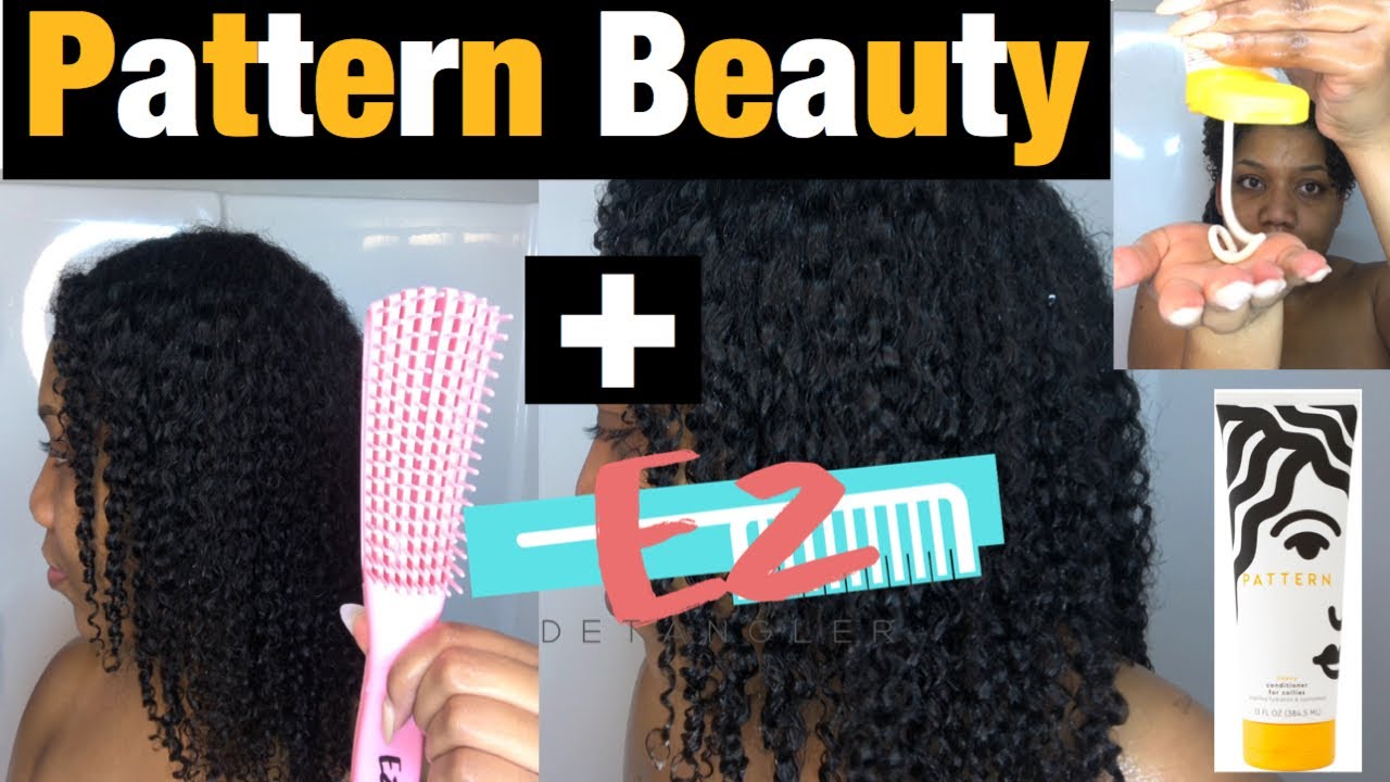 Deep Conditioning with Pattern Beauty + EZ Detangler Brush | Review & Demo