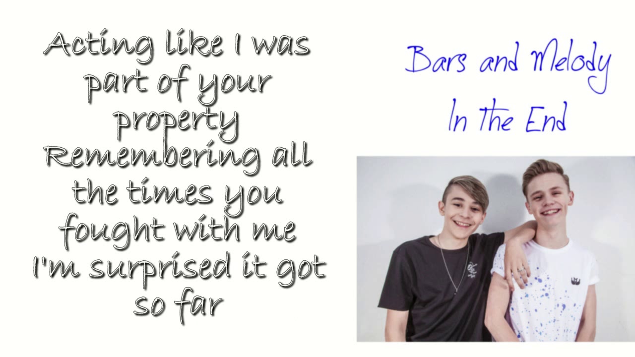 Bars and Melody - In The End LYRICS (Linkin Park)