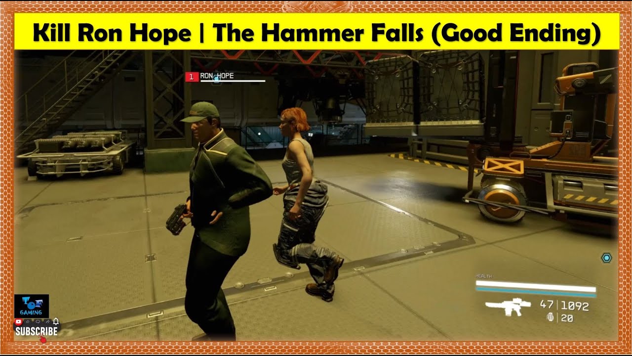 Starfield - If you Kill Ron Hope in The Hammer Falls Quest | Good Ending