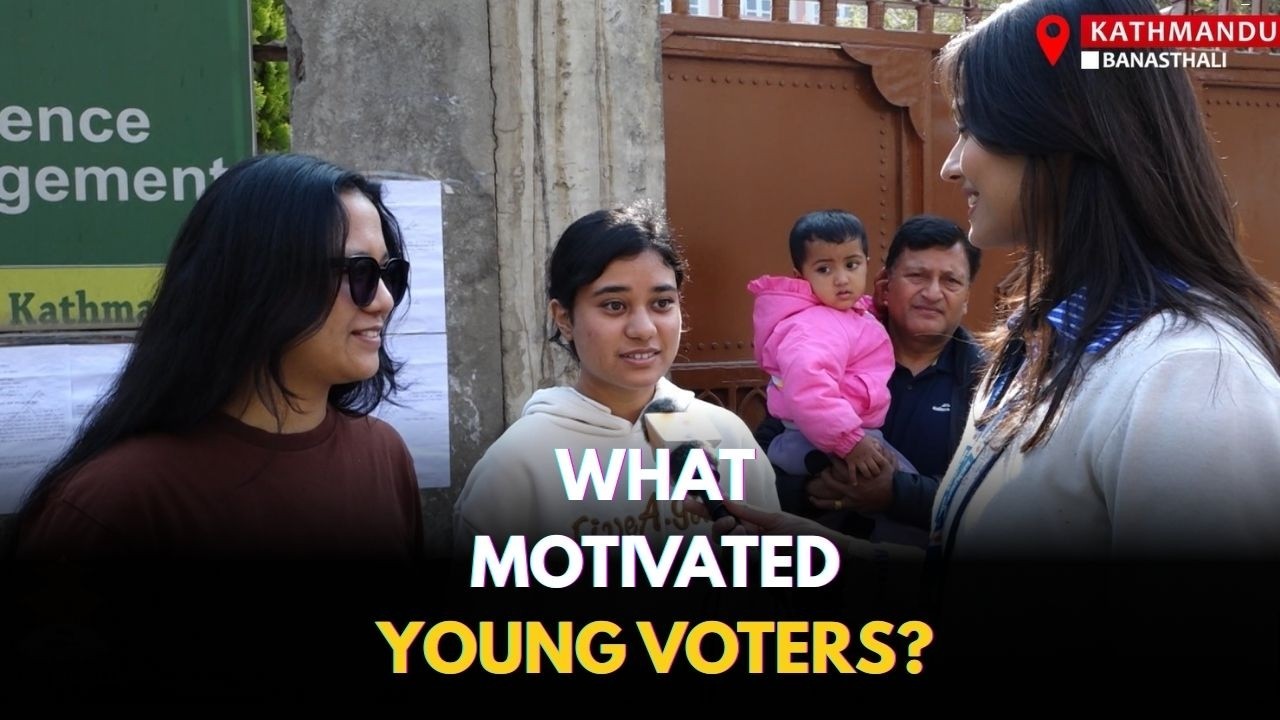 First-Time Voters: Young Crowd Fills Kathmandu Polling Centers, What Motivated Them? #NtvWorld #NTV