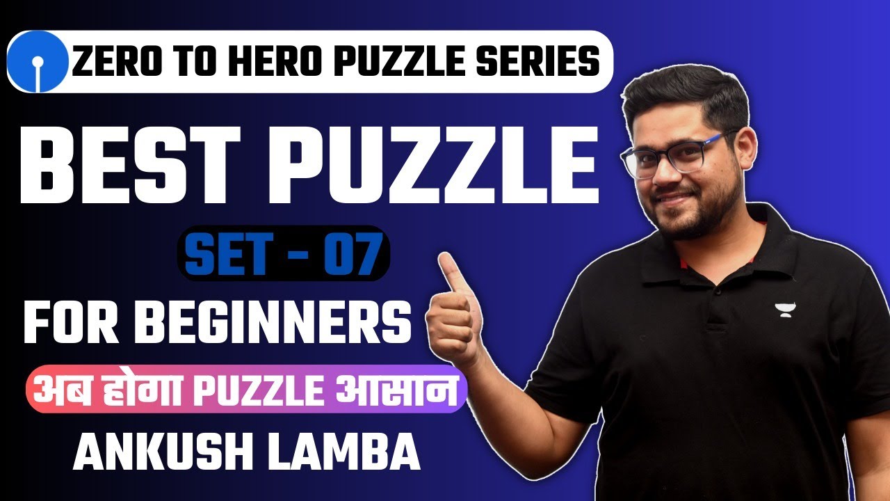 Zero To Hero Puzzles Series | Best Puzzle Series Set-7 | Ankush Lamba