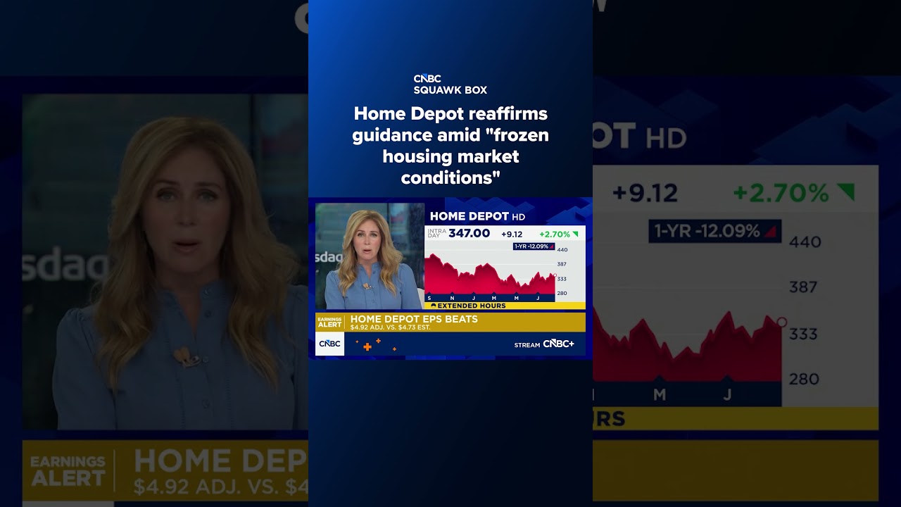 Home Depot подтверждает прогноз на фоне &laquo;замороженного состояния рынка жилья&raquo;