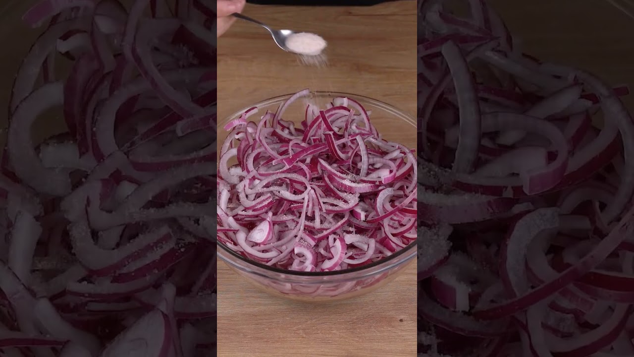 Steakhouse onion, after I learned it I never stopped making it