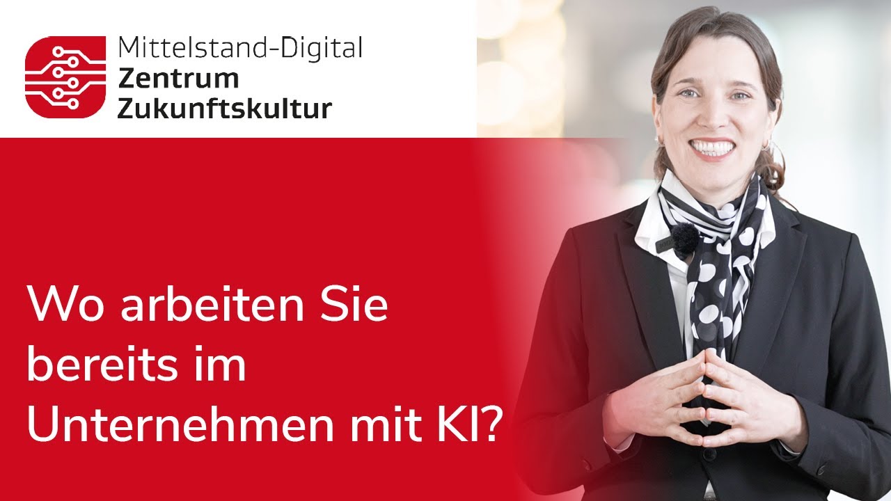 Wo arbeiten Sie bereits mit KI im Unternehmen? Erhalten Sie Unterstützung durch KI-Trainer*innen!