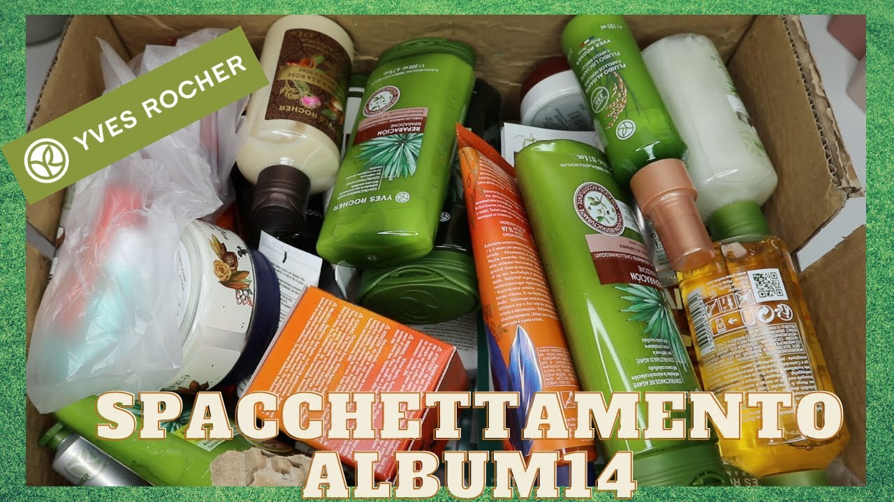 SPACCHETTAMENTO YVES ROCHER ALBUM 14