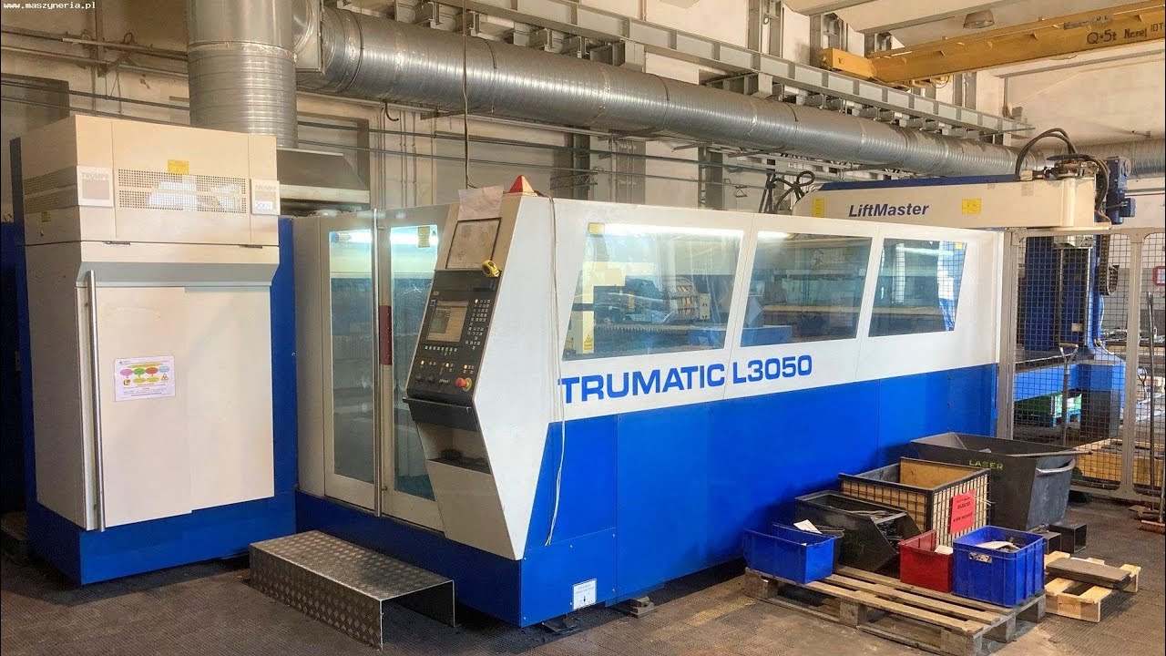 Przecinarka laserowa TRUMPF TRUMATIC L 3050