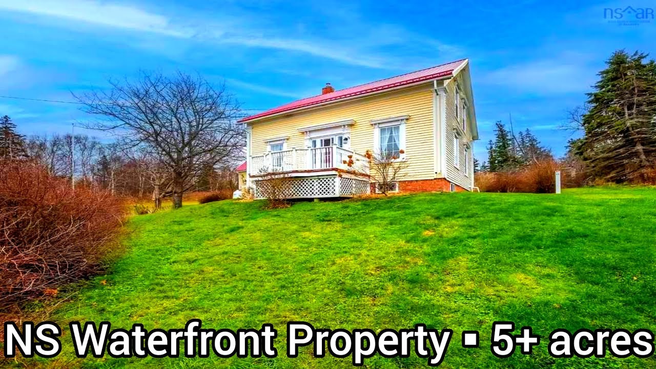 Nova Scotia Waterfront Homes For Sale | $321k | Nova Scotia Farmhouse | Nova Scotia Real Estate