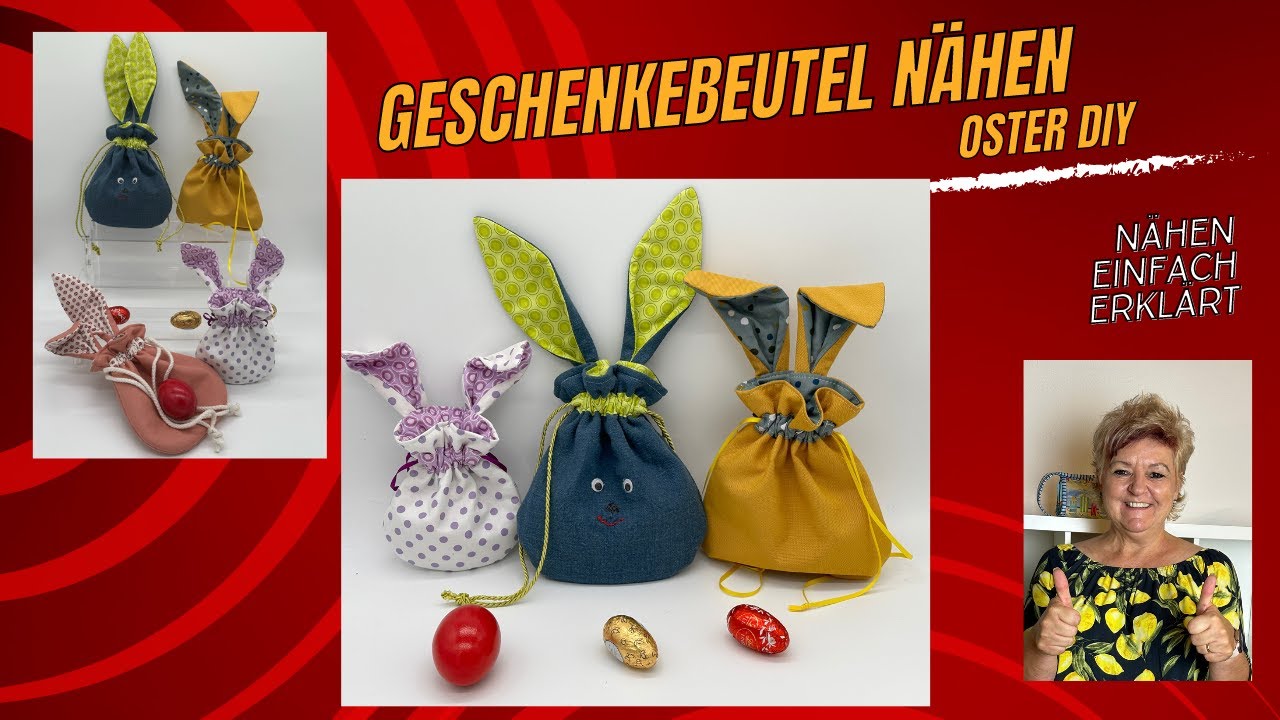 Nähe ganz einfach und schnell tolle Geschenkesäckchen