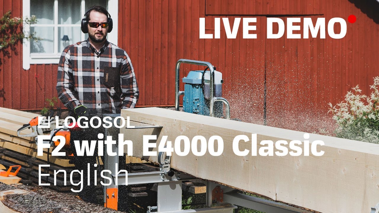 LOGOSOL | Live Stream Product Demo - F2 with E4000 Classic