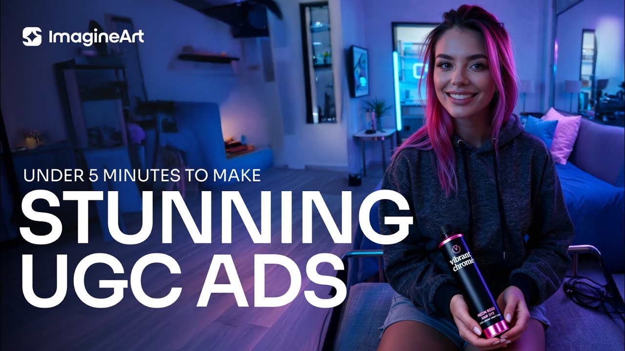 Make AMAZING UGC Product Videos with AI using ImagineArt NOW? | Veo 3.1 & GPT-5