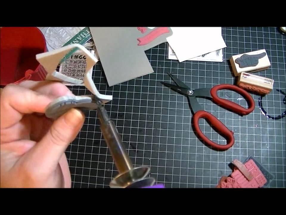 Unmounting Rubber Stamps (Up Close)