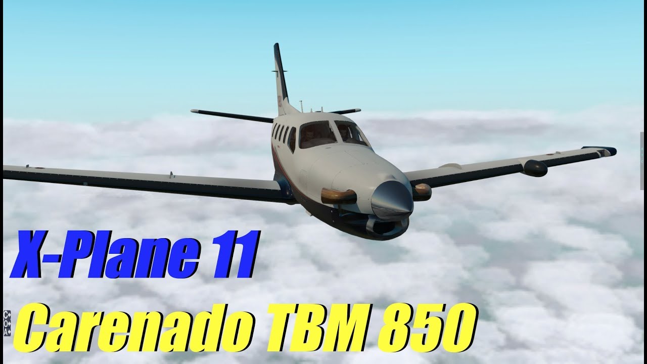 X-Plane 11 - Carenado TBM 850 | KPHL to KJFK (IFR)