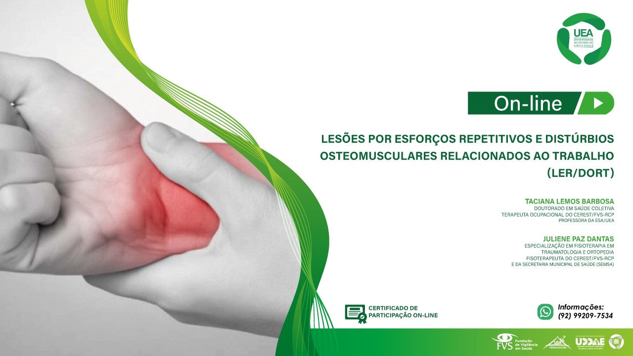 LESÕES POR ESFORÇOS REPETITIVOS E DISTÚRBIOS OSTEOMUSCULARES RELACIONADOS AO TRABALHO (LER/DORT)