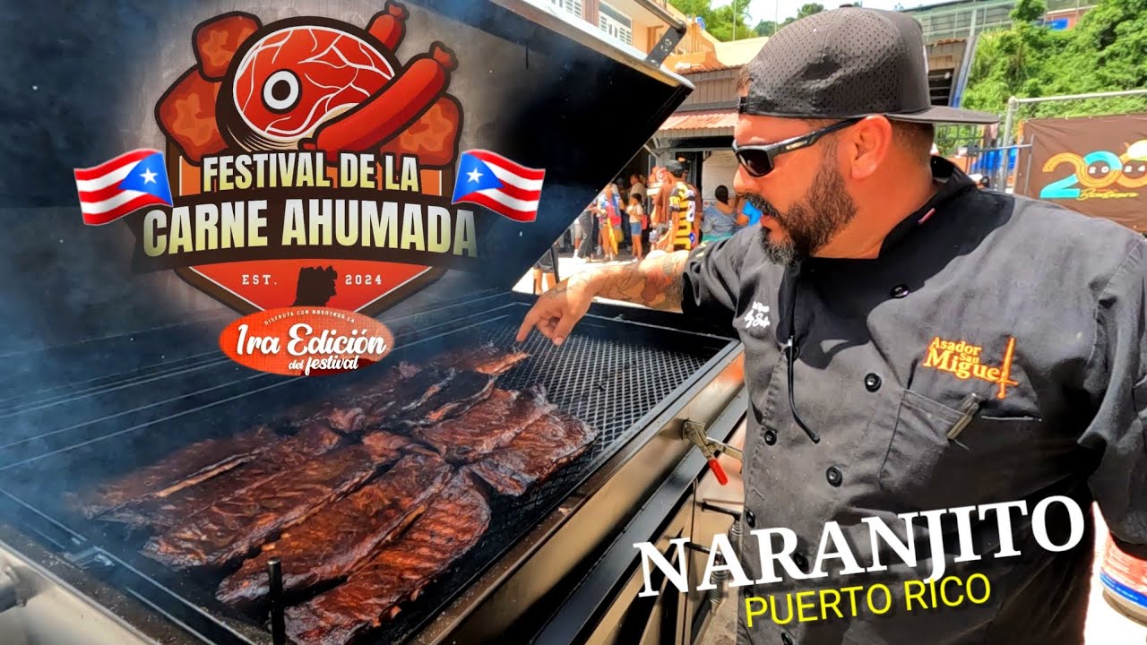 PRIMER FESTIVAL DE LA CARNE AHUMADA 2024  (NARANJITO PUERTO RICO) 🇵🇷