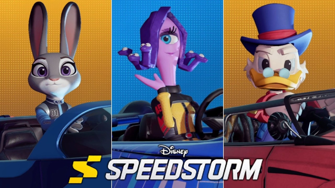 Disney Speedstorm (PC) // Online Races - Season 17 Zootopia (Judy Hopps, Celia Mae, Scrooge McDuck)