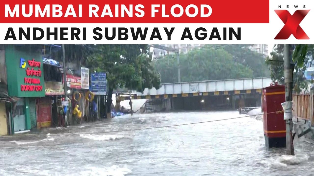 Mumbai Rains: Andheri Subway Flooded As IMD Issues Red Alert | Latest News | NewsX