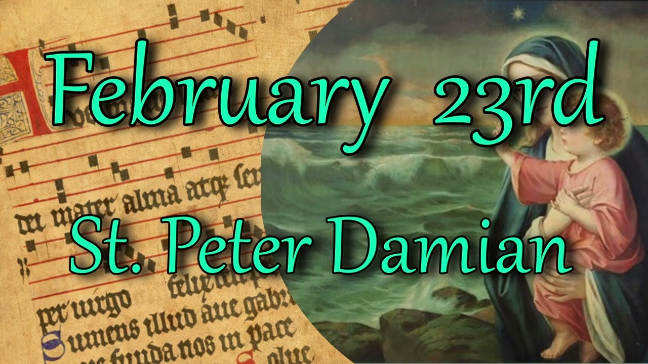 Saint of the Day - February 23rd | St. Peter Damian
